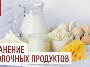 Хранение молочных продуктов