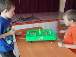 Час игры «Настольный футбол»