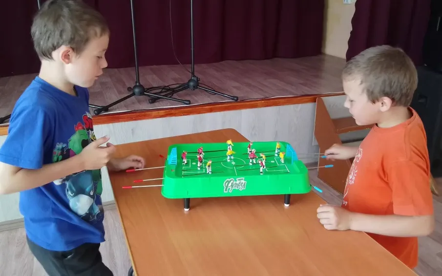 Час игры «Настольный футбол»