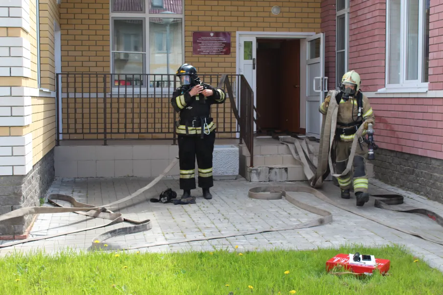 Тренировочная эвакуация в детском саду